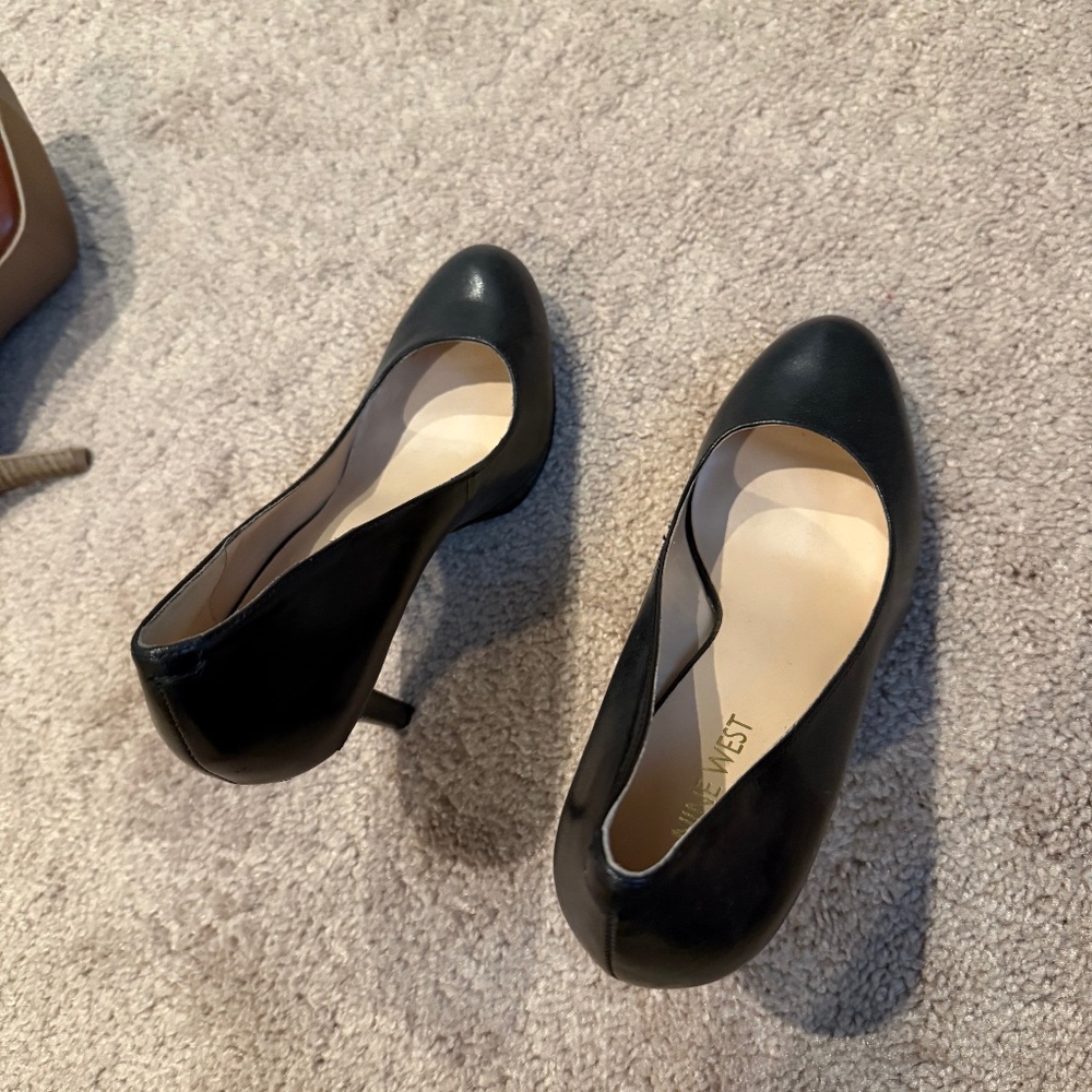 Black heels